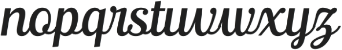 Ralsteda Italic otf (400) Font LOWERCASE