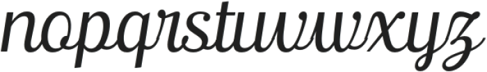 Ralsteda Light Italic otf (300) Font LOWERCASE