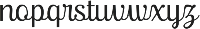 Ralsteda Light otf (300) Font LOWERCASE