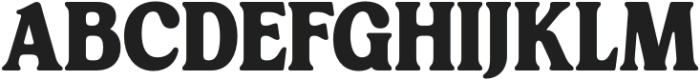 Raltron Regular otf (400) Font UPPERCASE