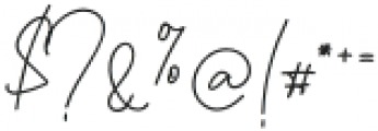 Raluxe Script otf (400) Font OTHER CHARS
