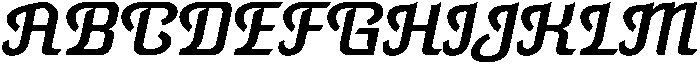Ramangan Italic otf (400) Font UPPERCASE