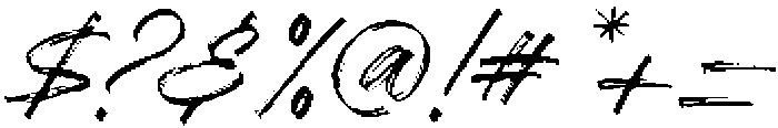 Ramble Hand Regular otf (400) Font OTHER CHARS