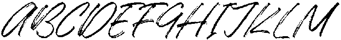 Ramble Hand Regular otf (400) Font UPPERCASE