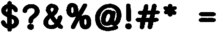 Ramblin Rose Sans Bold otf (700) Font OTHER CHARS