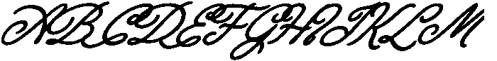 Ramblin Rose Script Bold Slant otf (700) Font UPPERCASE
