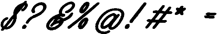 Ramblin Rose Script Bold otf (700) Font OTHER CHARS