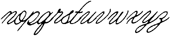 Ramblin Rose Script Light Slant otf (300) Font LOWERCASE