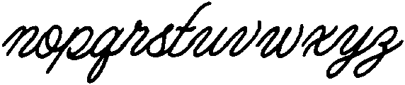 Ramblin Rose Script Regular otf (400) Font LOWERCASE