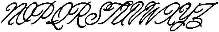 Ramblin Rose Script Slant otf (400) Font UPPERCASE