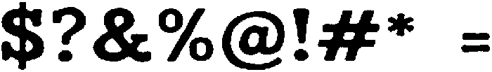Ramblin Rose Slab Regular otf (400) Font OTHER CHARS