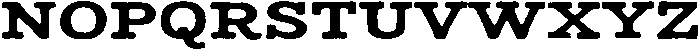 Ramblin Rose Slab Wide otf (400) Font UPPERCASE