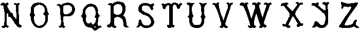 Ramblings Regular otf (400) Font LOWERCASE