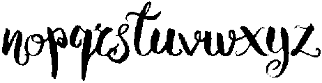 Rambutan otf (400) Font LOWERCASE