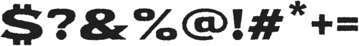 Ramenson SerifRough otf (400) Font OTHER CHARS