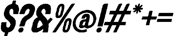 Ramidry Italic otf (400) Font OTHER CHARS