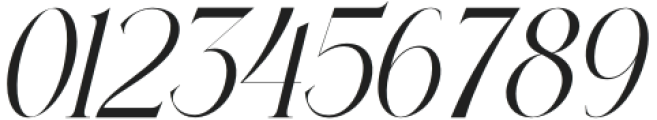 Ramisland Italic otf (400) Font OTHER CHARS