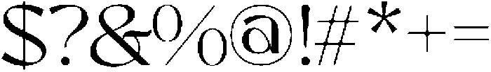 Ramole otf (400) Font OTHER CHARS