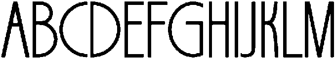 Ramone Regular otf (400) Font UPPERCASE