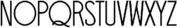 Ramone Regular otf (400) Font UPPERCASE