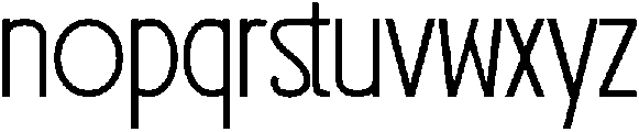 Ramone Regular otf (400) Font LOWERCASE