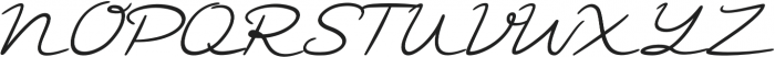 Ramone Script Bold Italic otf (700) Font UPPERCASE