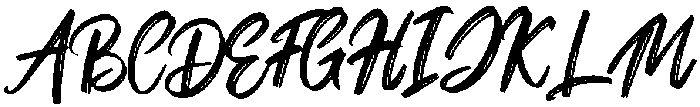 Rampage Regular otf (400) Font UPPERCASE
