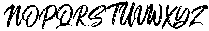 Rampage Regular otf (400) Font UPPERCASE