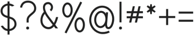 Rampiro Regular otf (400) Font OTHER CHARS