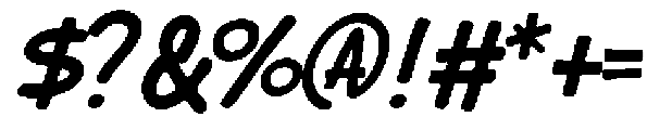 RamsipeCarbion otf (400) Font OTHER CHARS