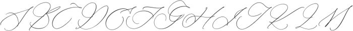Ramsttale Chelliria Italic otf (400) Font UPPERCASE