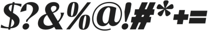 Ramus Sans Semi Bold Oblique otf (600) Font OTHER CHARS