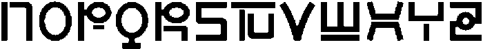 Ramyeon Street Regular otf (400) Font UPPERCASE