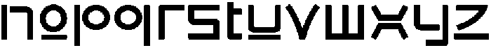 Ramyeon Street Regular otf (400) Font LOWERCASE
