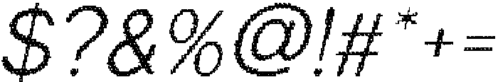 Ranberg Rounded Disco Italic otf (400) Font OTHER CHARS