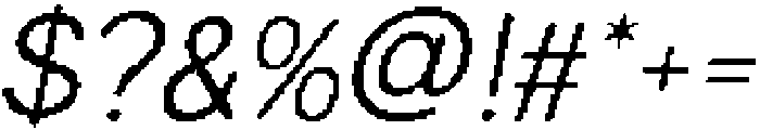 RanbergRoundedPixel-Regular otf (400) Font OTHER CHARS