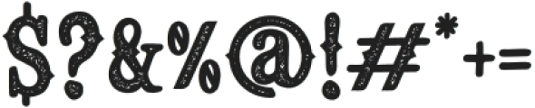 Ranch Hand Six otf (400) Font OTHER CHARS