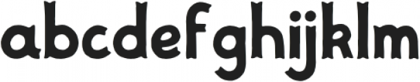 Rancher Regular otf (400) Font LOWERCASE