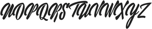 Rand Regular otf (400) Font UPPERCASE