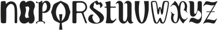 Random Glyphs otf (400) Font LOWERCASE