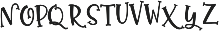 Random Niche Serif otf (400) Font UPPERCASE