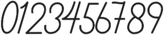 Randusary Monoline ttf (400) Font OTHER CHARS