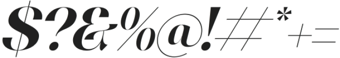 Ranfgih Italic otf (400) Font OTHER CHARS