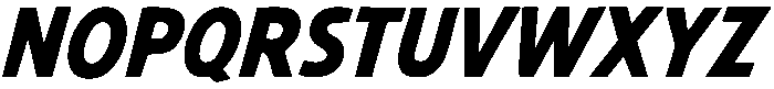 Ranger Regular otf (400) Font UPPERCASE