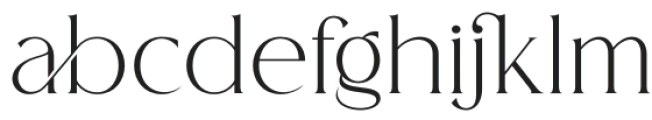 Ranse Regular otf (400) Font LOWERCASE