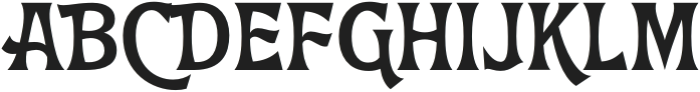 Ransock otf (400) Font UPPERCASE