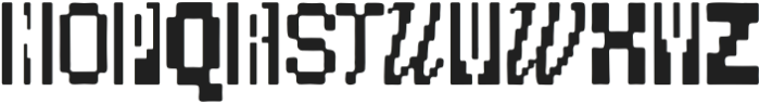 Ransom Pixel Regular otf (400) Font LOWERCASE