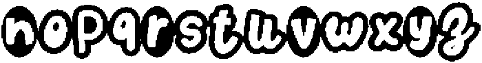 Ransome Machine Cutout otf (400) Font UPPERCASE