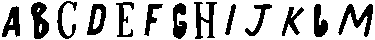 Ransome Machine Regular otf (400) Font UPPERCASE
