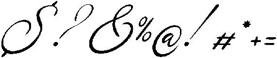Ranuficah Italic otf (400) Font OTHER CHARS